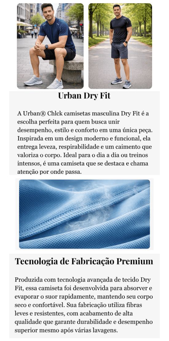 Camiseta Dry fit